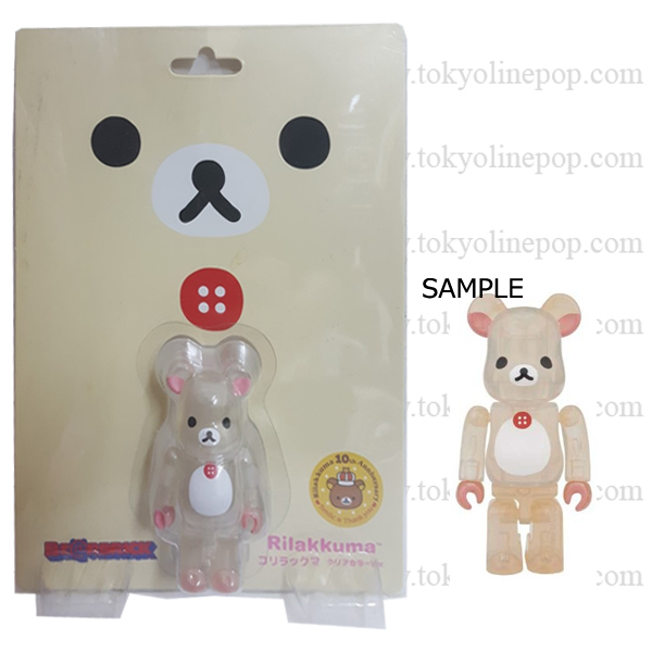 베어블릭 코리락쿠마 클리어 ver. (미사용) BE@RBRICK ベアブリック